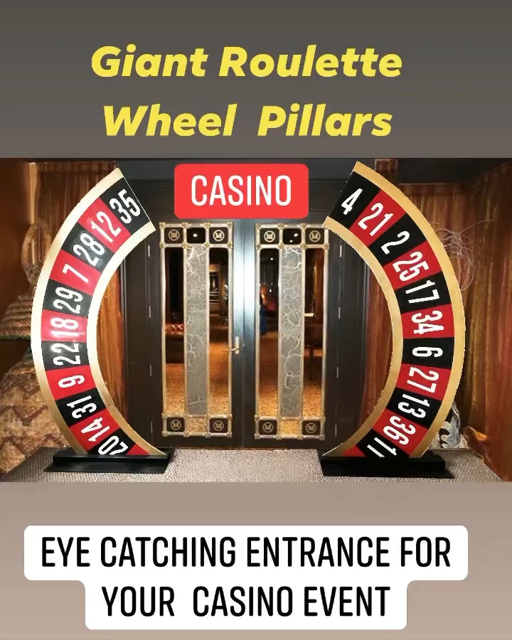 Giant Roulette Wheel Entrance Arch