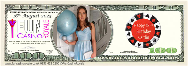 Personalised Fun Money